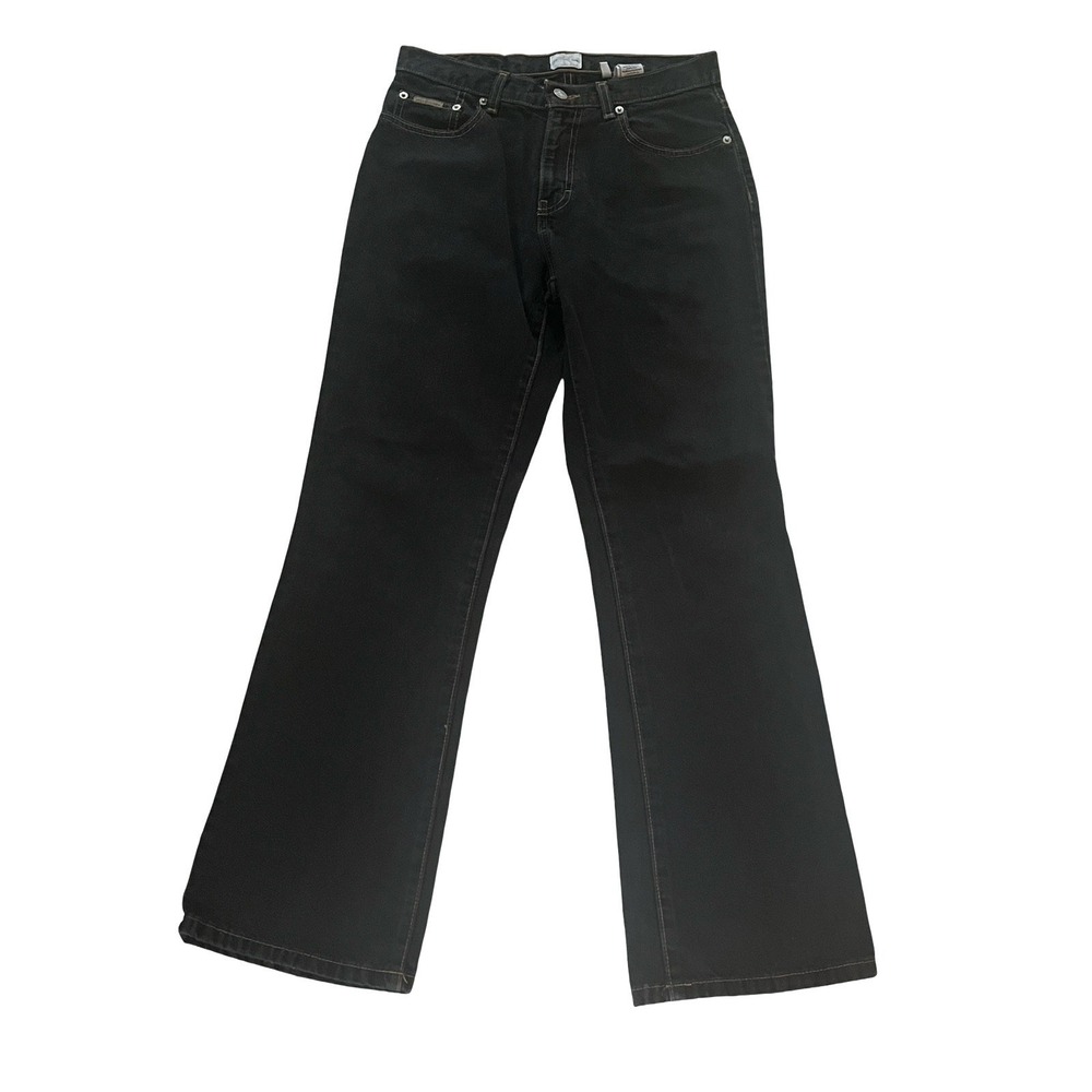 Calvin Klein Jeans Women's Size 6 Dark Wash Five Pocket Bootcut 100% Cotton
